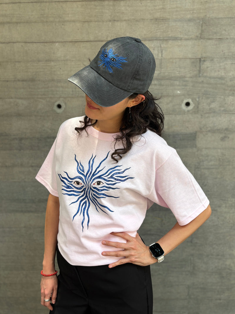 GORRA DESLAVADA NEGRA SONDER AZUL: FELIPE BAEZA