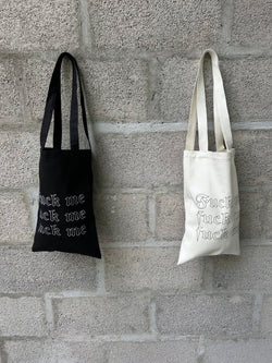 SMALL TOTE BAG DANH VO - FUCK ME