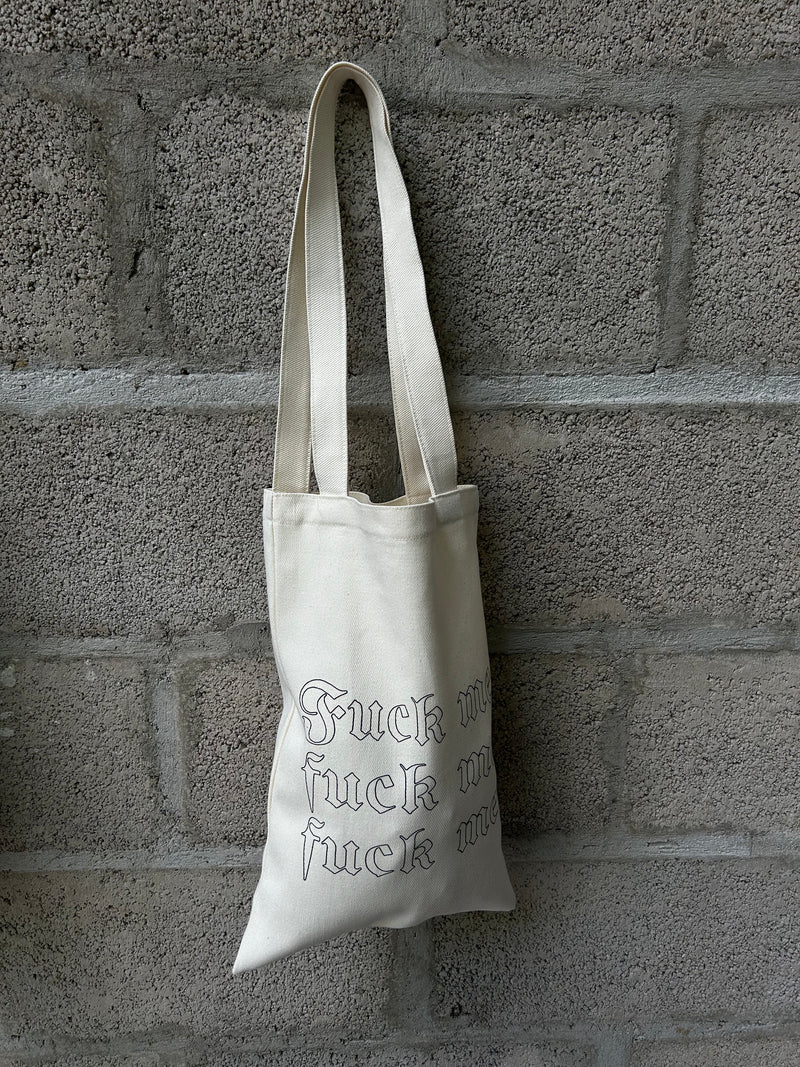 SMALL TOTE BAG DANH VO - FUCK ME