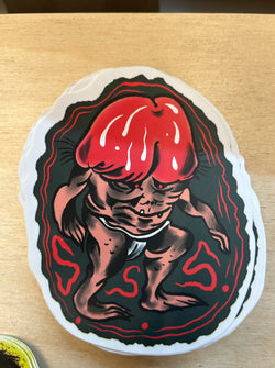 STICKER MR. CUM