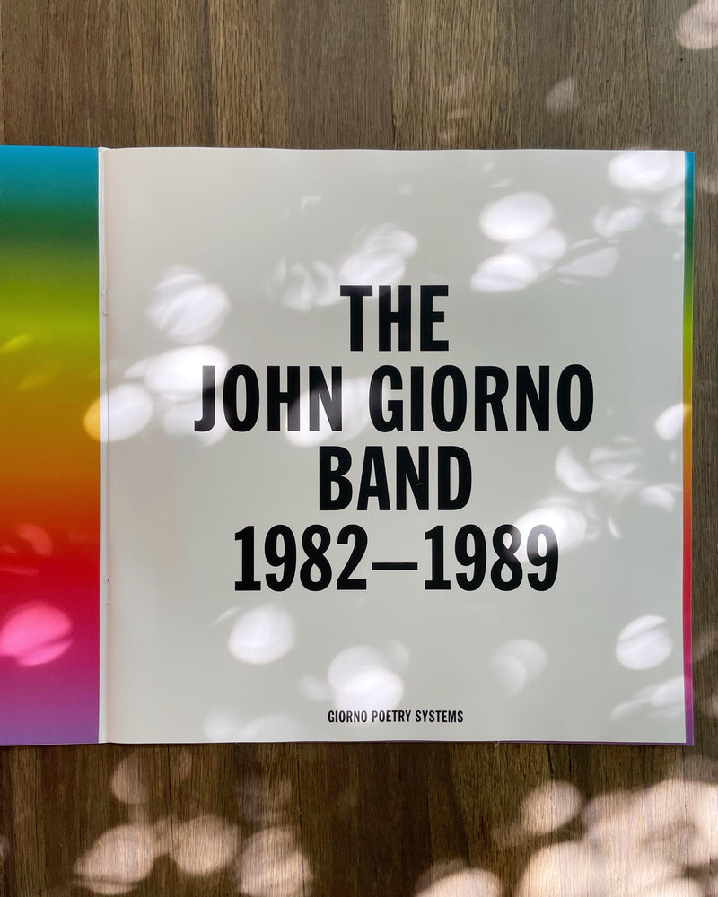 JOHN GIORNO - VINYL - I'M ROCK HARD (1982 - 1989)