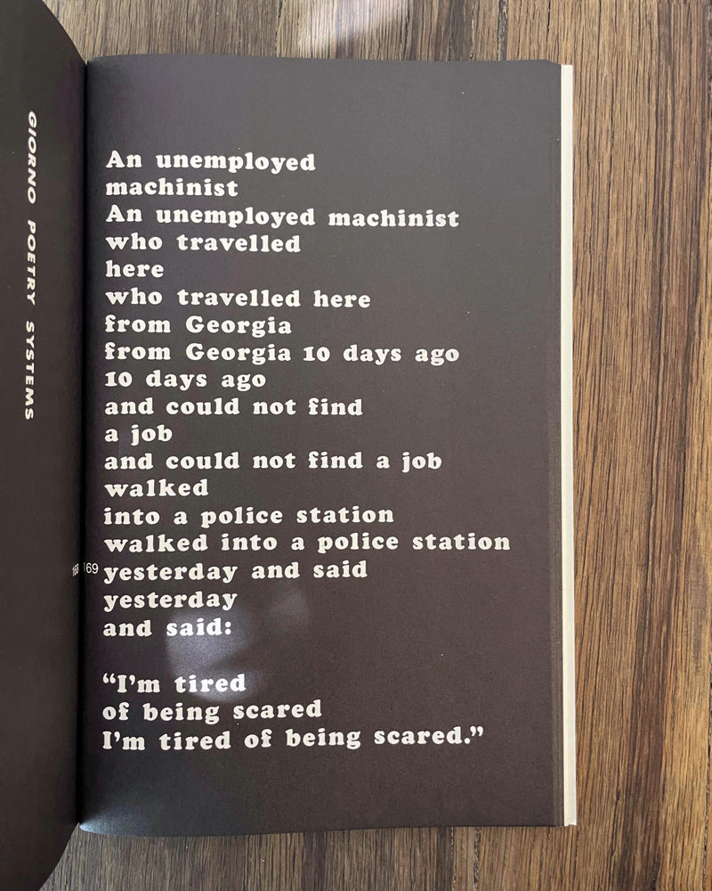 JOHN GIORNO - CANCER IN MY LEFT BALL (INGLÉS)