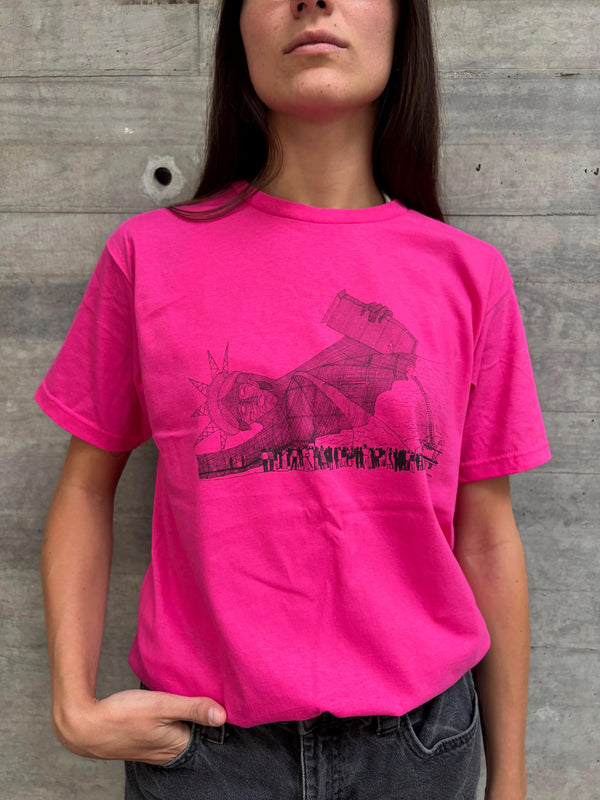 MARTA MINUJÍN - PLAYERA - LIBERTY BURGER (ROSA)