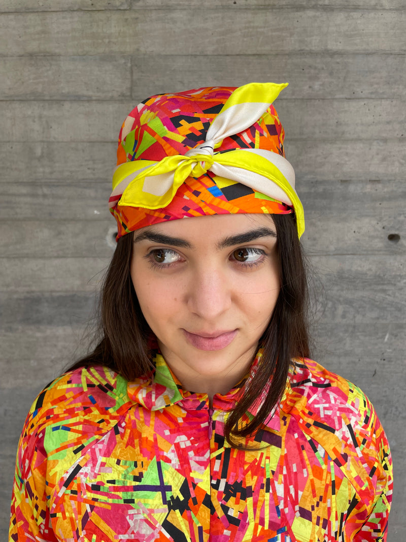 MARTA MINUJÍN - FOULARD / SCARF - METAPHYSICAL VOLCANO