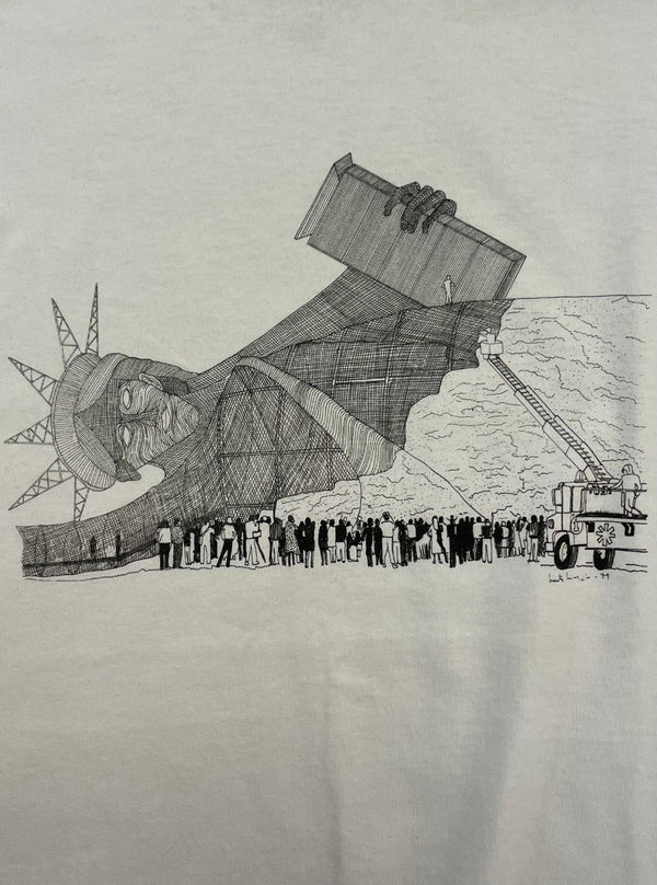 MARTA MINUJÍN - PLAYERA - LIBERTY BURGER (BLANCA)