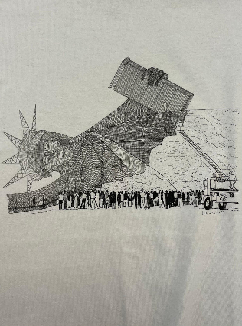MARTA MINUJÍN - PLAYERA - LIBERTY BURGER (BLANCA)