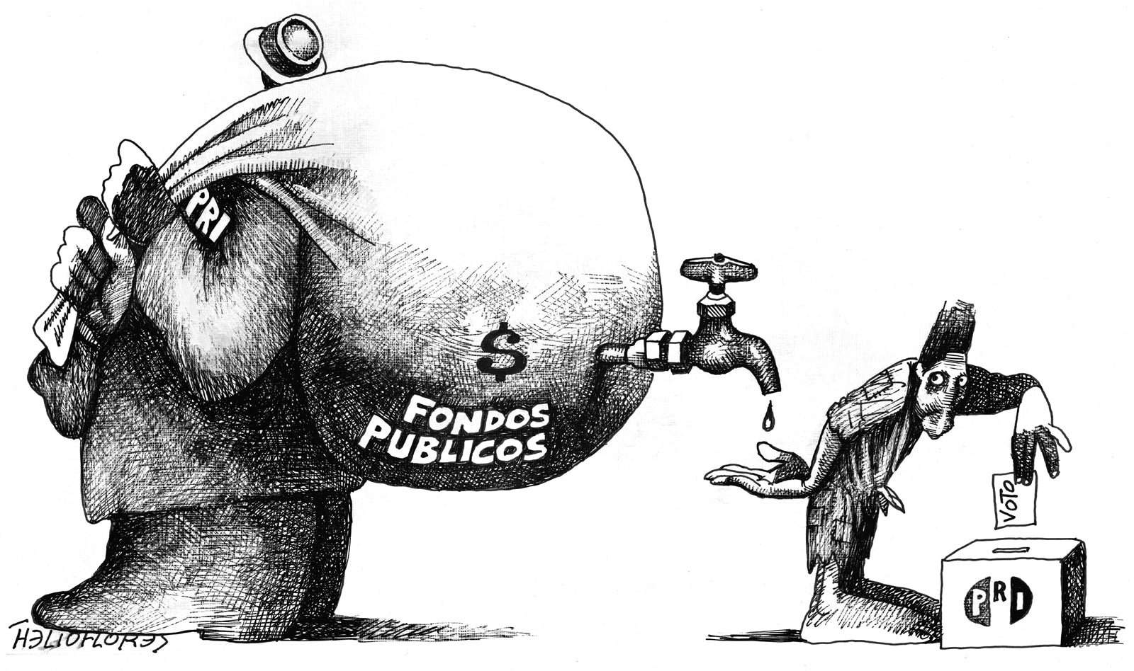 HELIO FLORES - NUESTRA DEMOCRACIA – kurimanzutto libros